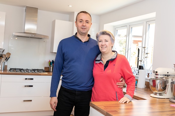 Couple upsize to Amesbury new-build to get that work-life balance benefit